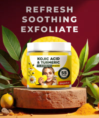 Turmeric Kojic Acid Cleansing Pads, 55 Pcs